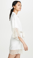 Thumbnail for your product : Flora Nikrooz Gabby Charmeuse Robe