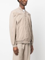 Thumbnail for your product : Stone Island Compass-motif bomber jacket