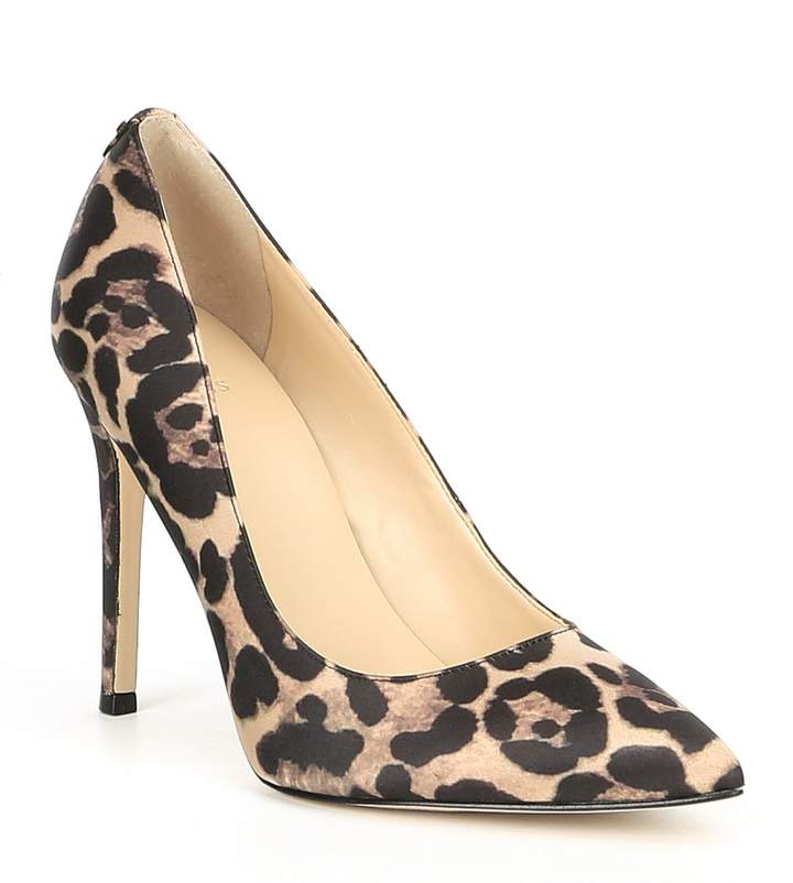 guess leopard print heels