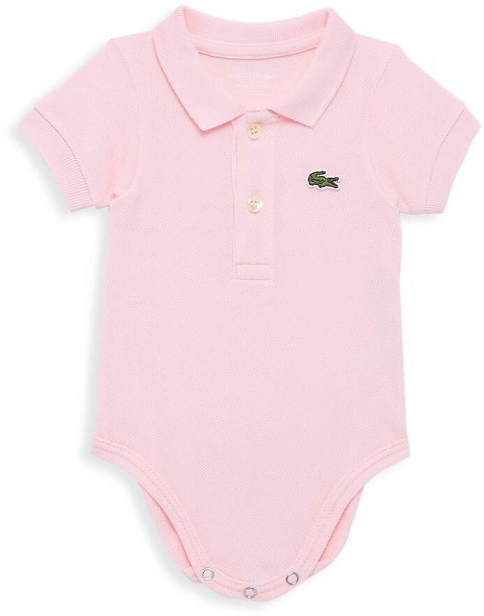 Lacoste Baby Boy's Organic Cotton Piqué Bodysuit - ShopStyle