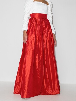 Carolina Herrera High-Waisted Gown Maxi Skirt