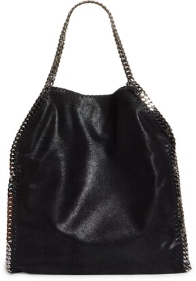 Stella McCartney Falabella Large Shaggy Deer Faux Leather Tote