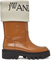 Thumbnail for your product : J.W.Anderson Tan Fisherman Boots