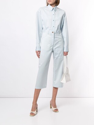 Sies Marjan Issa striped cropped trousers