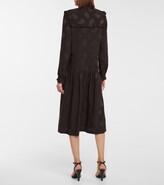 Thumbnail for your product : Saint Laurent Silk midi dress