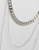 Thumbnail for your product : Pieces Multi Row Necklace