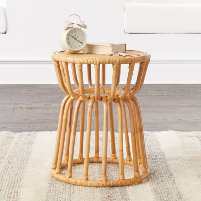 Kids Rattan Nightstand