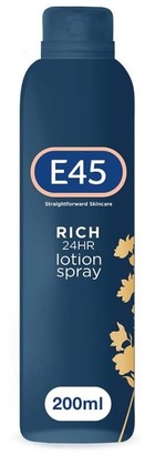E45 Rich 24Hr Lotion Spray 200Ml