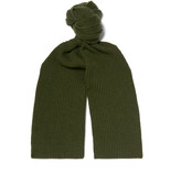 Thumbnail for your product : Johnstons of Elgin Ribbed Cashmere Hat And Scarf Set