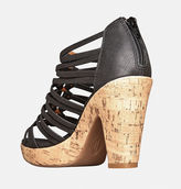 Thumbnail for your product : Avenue Lina Metallic Cage Sandal
