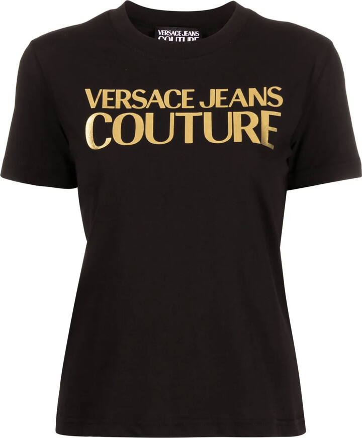 Versace Jeans Couture logo-print cotton T-shirt