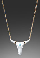 Thumbnail for your product : Wildfox Couture Bull Head Necklace