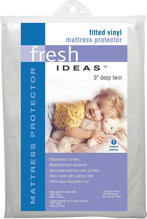 Fresh Ideas Fitted Vinyl Mattress Protector