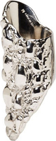Thumbnail for your product : Givenchy Silver Crocodile Skin Ring