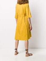 Thumbnail for your product : Luisa Cerano Tie-Waist Midi Dress