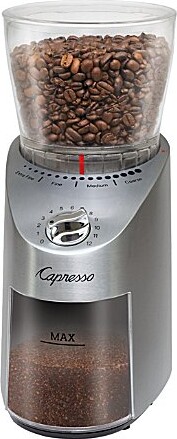 Capresso Infinity Plus Stainless Steel Conical Burr Grinder