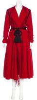 Thumbnail for your product : Lanvin 2015 Tassel-Accented Wool Coat w/ Tags
