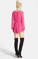 Thumbnail for your product : Glamorous Surplice Long Sleeve Romper