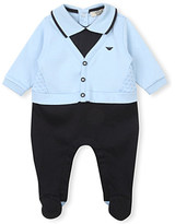 Thumbnail for your product : Armani Junior Cardigan babygrow 1-9 months