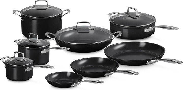 Le Creuset 13-Piece Essential Nonstick Ceramic Cookware Set