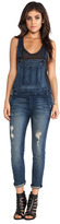 Thumbnail for your product : Black Orchid Skinny Overall