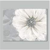 Thumbnail for your product : Graham & Brown Grey Bloom Canvas with Foil Print