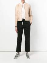 Thumbnail for your product : Dondup cropped leather jacket