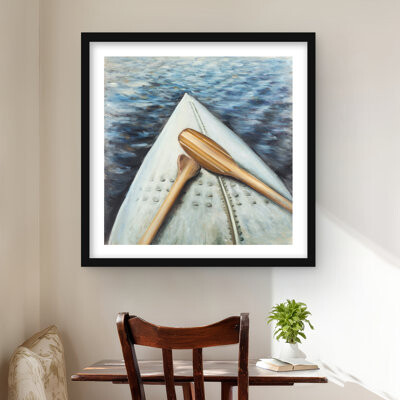 Lark Manor Canoe Adventure - Marine Sports Framed Print | Home Decor