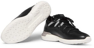 Tod's Leather And Neoprene Sneakers