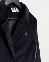 Thumbnail for your product : adidas 'Comfy Cords' corduroy blazer in black