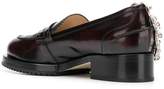 Thumbnail for your product : No.21 crystal patch chunky loafers