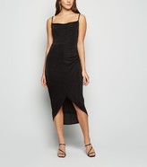 Thumbnail for your product : New Look Glitter Cowl Neck Midi Dress