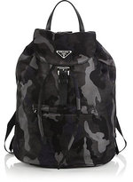 Thumbnail for your product : Prada Tessuto Camouflage Backpack