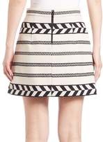 Thumbnail for your product : Alice + Olivia Daysi A-Line Mini Skirt