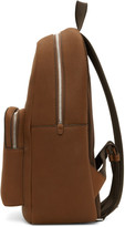 Thumbnail for your product : HUGO BOSS Brown Leather Crosstown Backpack