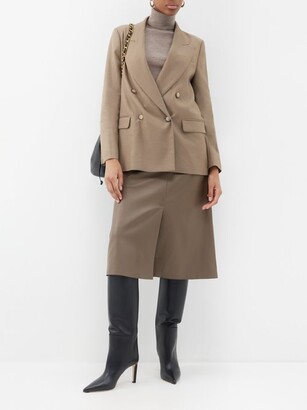 Joseph Jaden Double-breasted Twill Blazer - ShopStyle