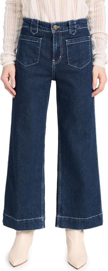Frame Utility Relaxed Straight Jeans