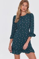 Thumbnail for your product : Forever 21 Floral Print Mini Dress