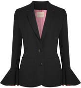 Thumbnail for your product : Roksanda Riva Crepe Jacket - Black