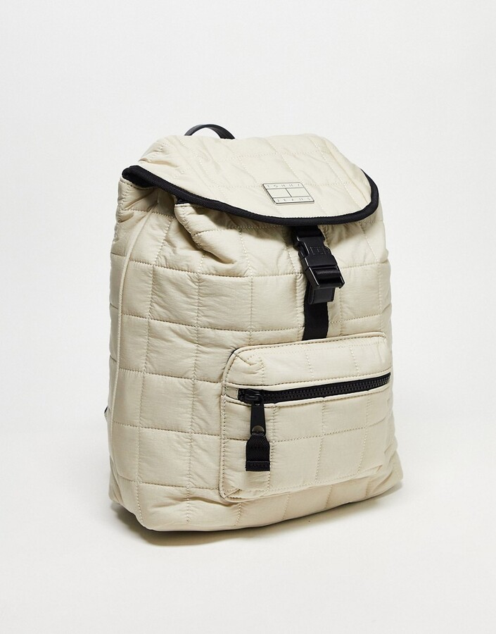 Backpack TOMMY JEANS Tjw Heritage Backpack Print AW0AW12410 0F4, Bolsa  Lara Maria Antonieta Mini Bag Travel bag 380818