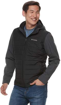 Columbia Men's Oyanta Trail Thermal Coil Colorblock Hooded Hybrid Jacket