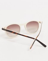 Thumbnail for your product : Lacoste round pink sunglasses