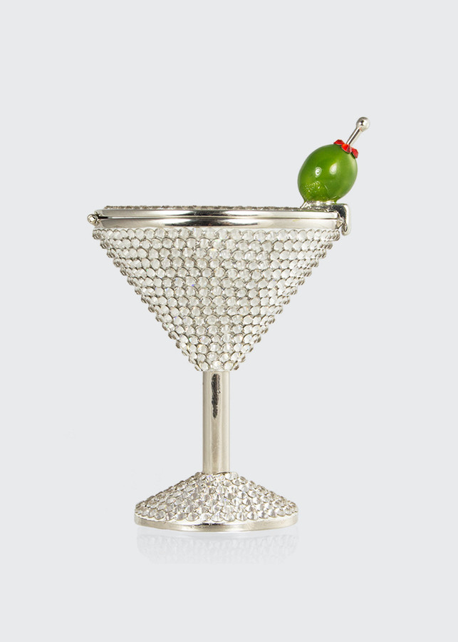 Kris Jenner pairs $6K bejeweled martini purse with the real thing
