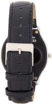 Thumbnail for your product : Polaroid Men's Croc Embossed Leather Strap Smartwatch