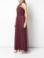 Thumbnail for your product : Amsale halterneck chiffon gown