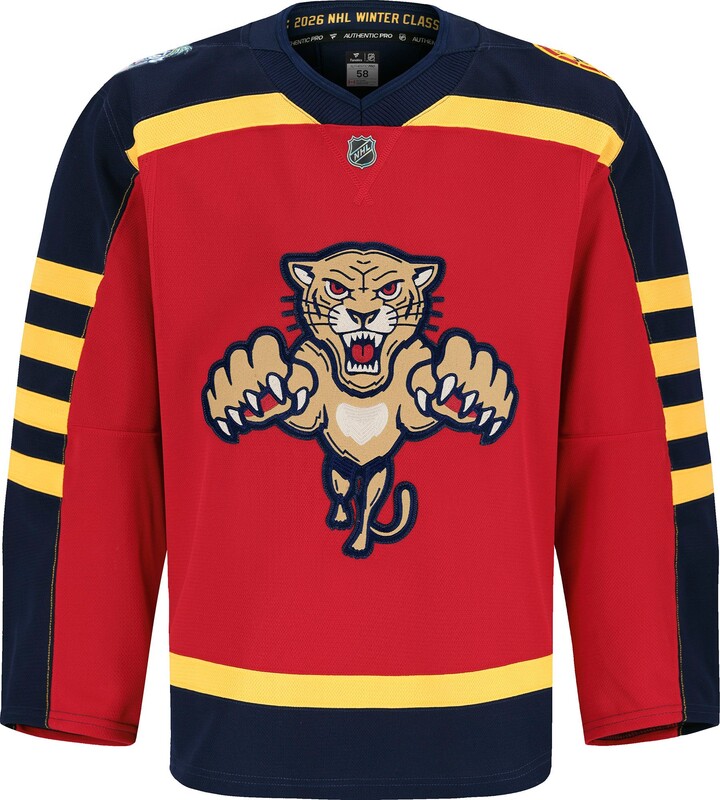 Fanatics NHL Men's Florida Panthers Winter Classic 2026 Authentic Pro Jersey, Size 52, Red