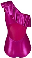 Thumbnail for your product : Isabel Marant Ruffle One-Shoulder Swimsuit