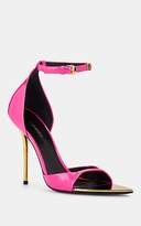 Thumbnail for your product : Versace Women's Patent Leather Ankle-Strap Sandals - Pink