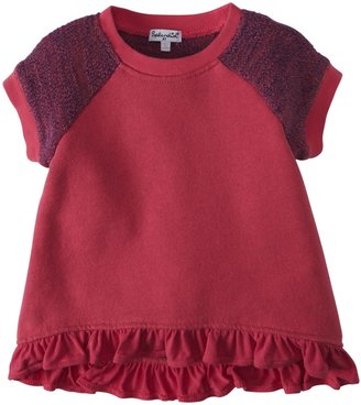 Splendid Active French Terry Top (Toddler/Kid) - Coral-6X