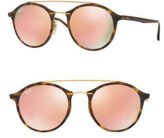 Thumbnail for your product : Ray-Ban Phantos Double-Bridge Mirrored Sunglasses